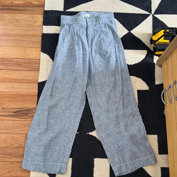 Everlane Linen high-waisted Pants - Picture 3 of 8